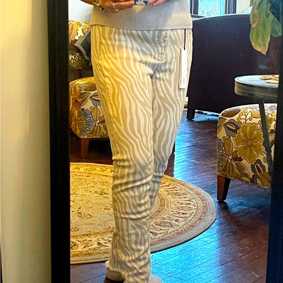 Aqua brand zebra print skinny jeans, size 29 NWT - Picture 8 of 8